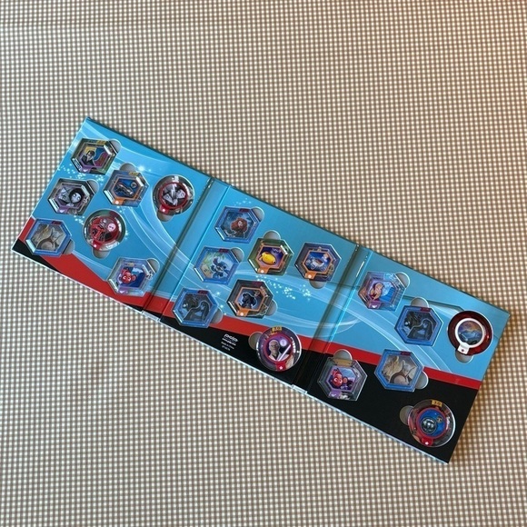 DISNEY INFINITY Power Disc Album With all 20 Wave Discs. Stitch-Nemo-Anna-Merida - Picture 8 of 16